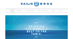Desktop Screenshot of kailisbros.com