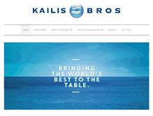 Tablet Screenshot of kailisbros.com